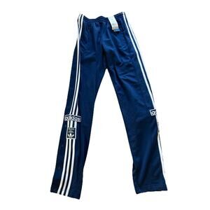 ADIDAS ADIBREAK TRACK PANTS Mens Sz XS New Blue originals Breakaway Snap IM8220